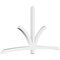 Ekena Millwork Davenport Architectural Grade PVC Gable Bracket, 108"W x 58 1/2"H x 4"D x 4"F, 13/12 Pitch GBP108X59X0404DAV00 - alternate 1